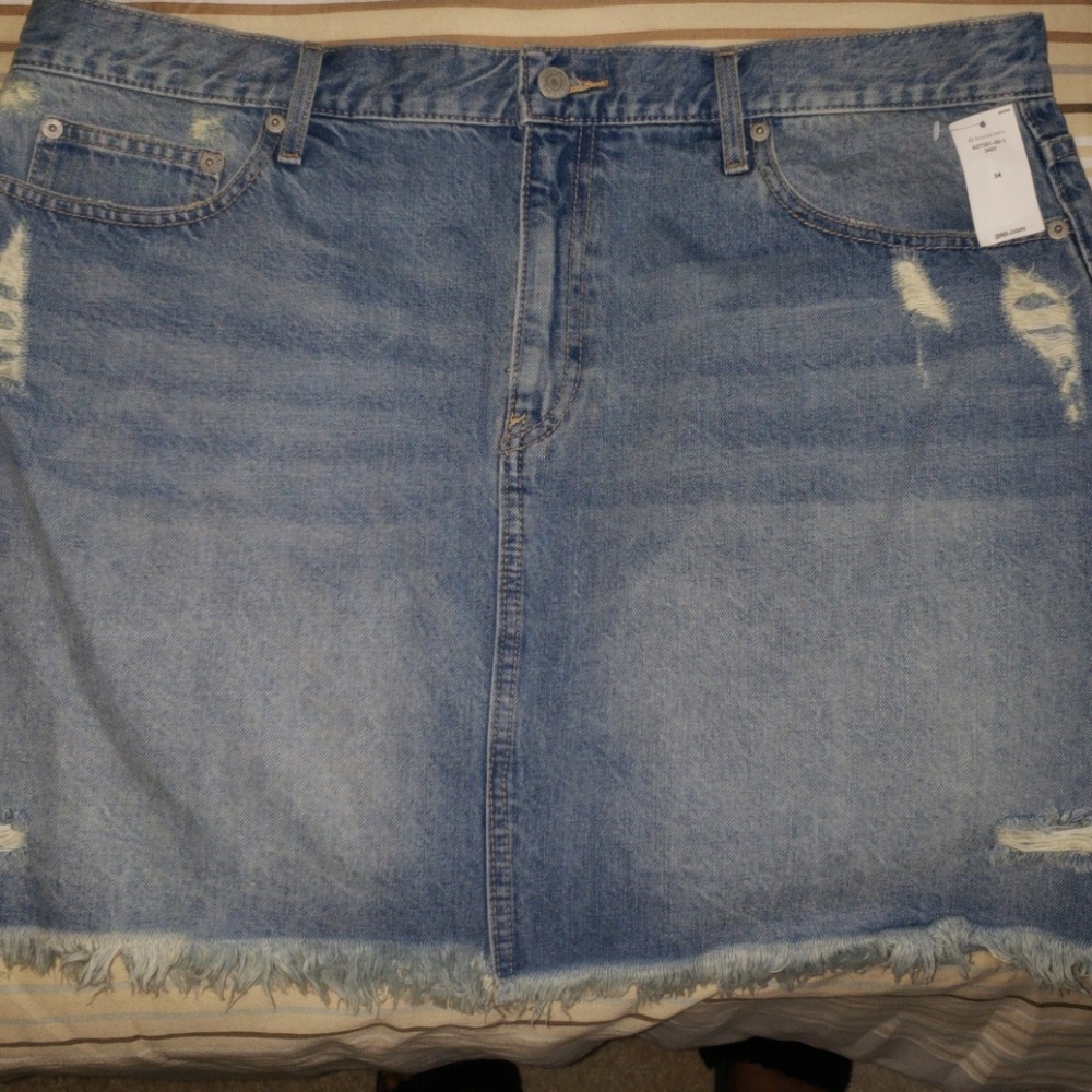 Gap 5 pocket denim skirt